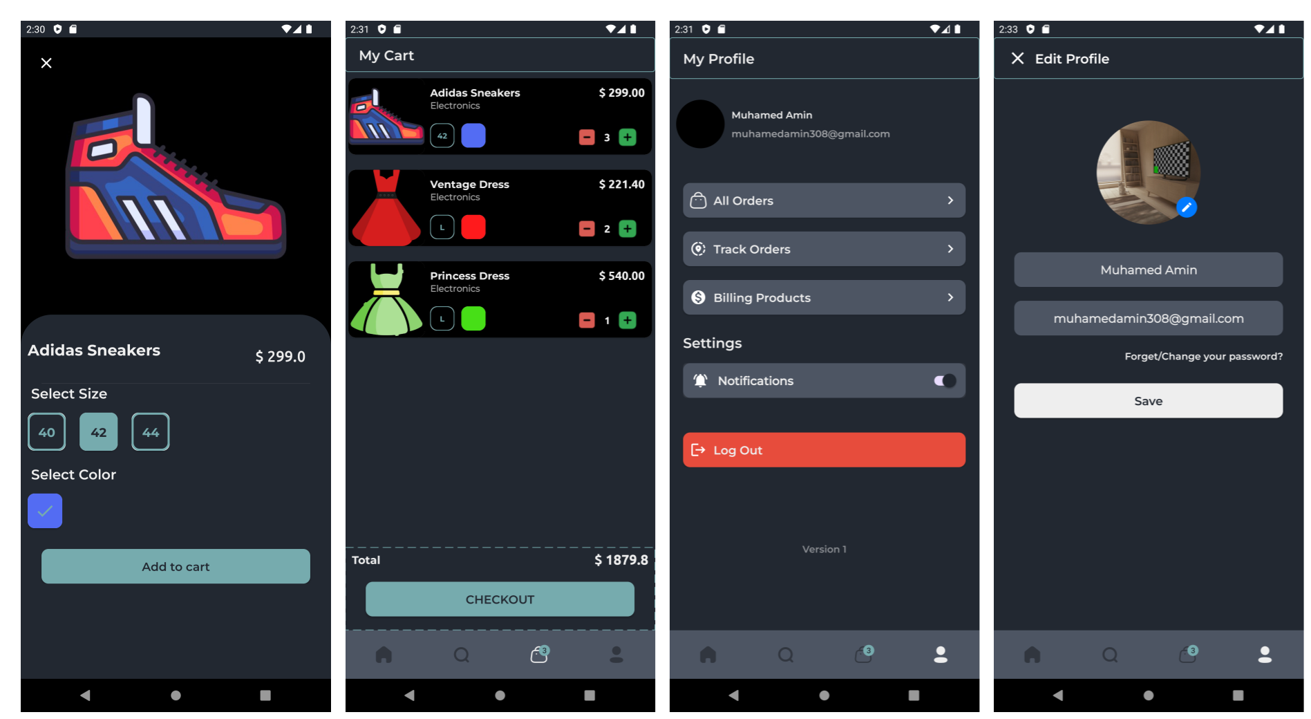 Fashion-Zone App Screenshot