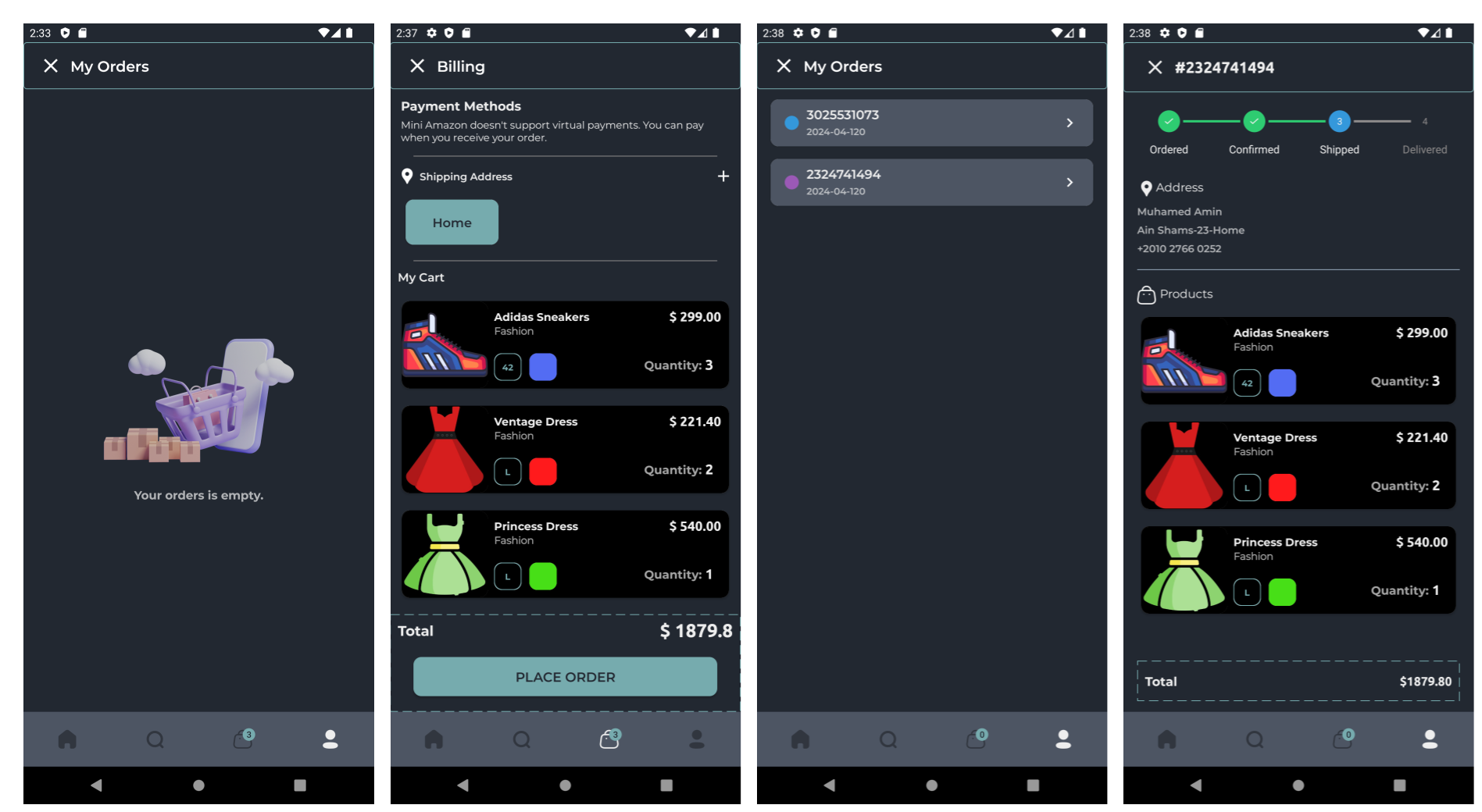 Fashion-Zone App Screenshot
