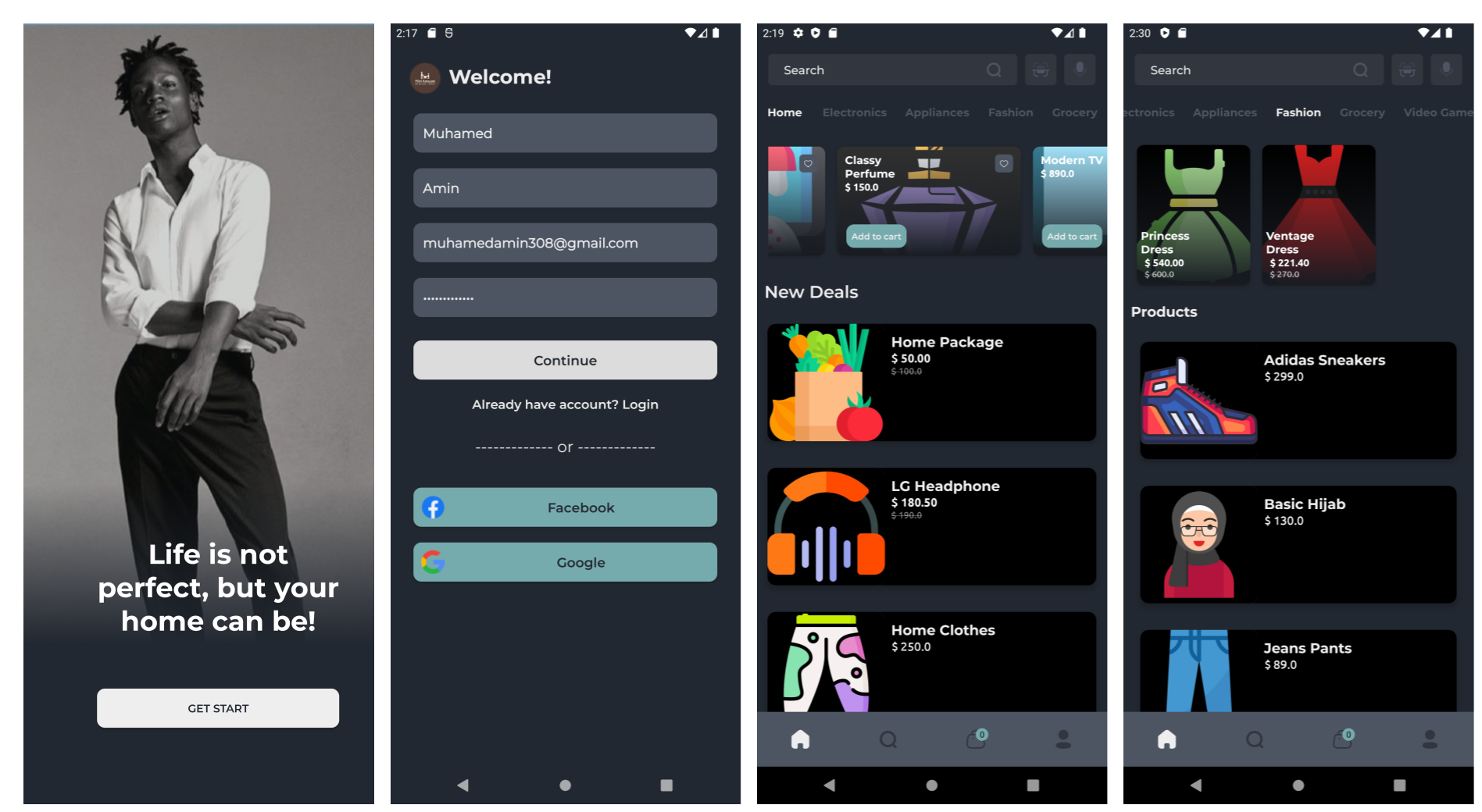 Fashion-Zone App Screenshot